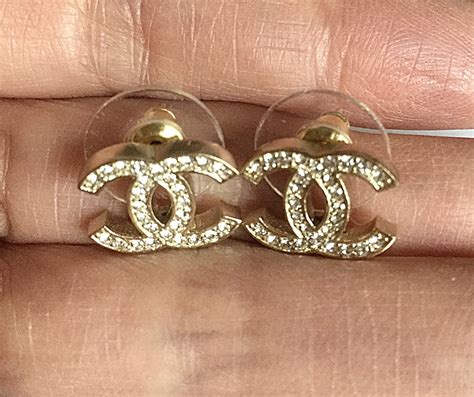 small chanel earrings fake|how to authenticate chanel earrings.